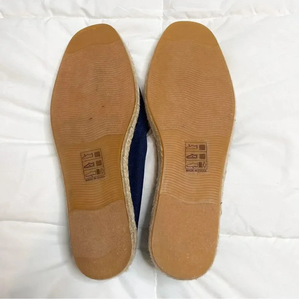Soludos x Rosewood Aqui Me Espadrille Slip Ons